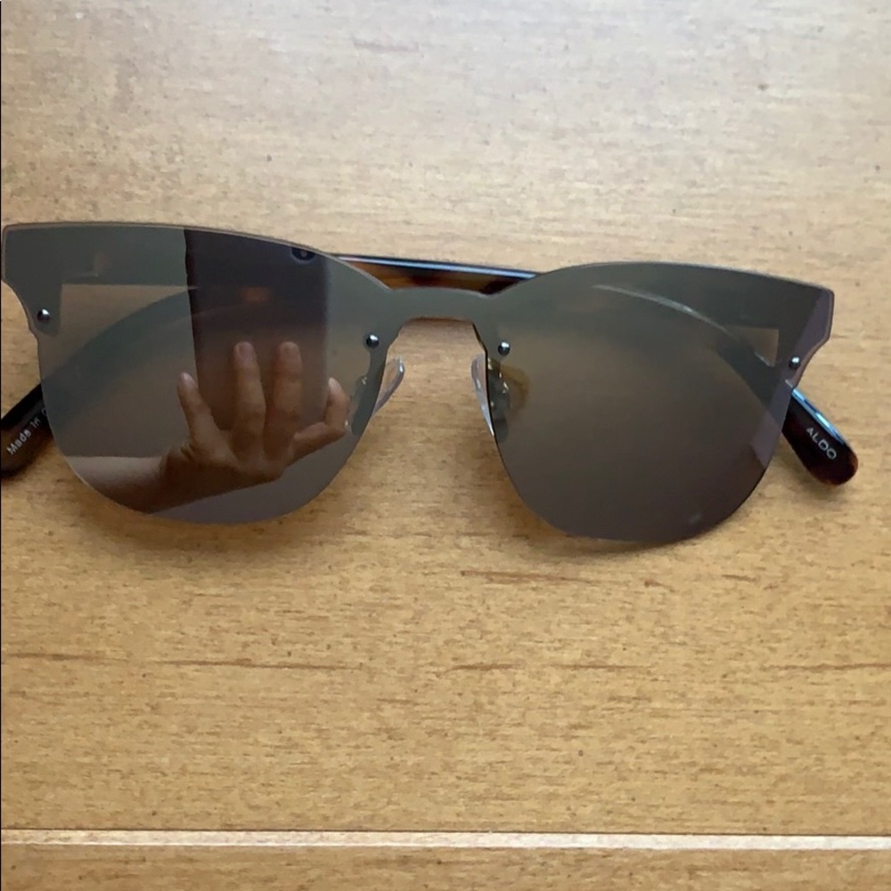 Rose gold sunglasses